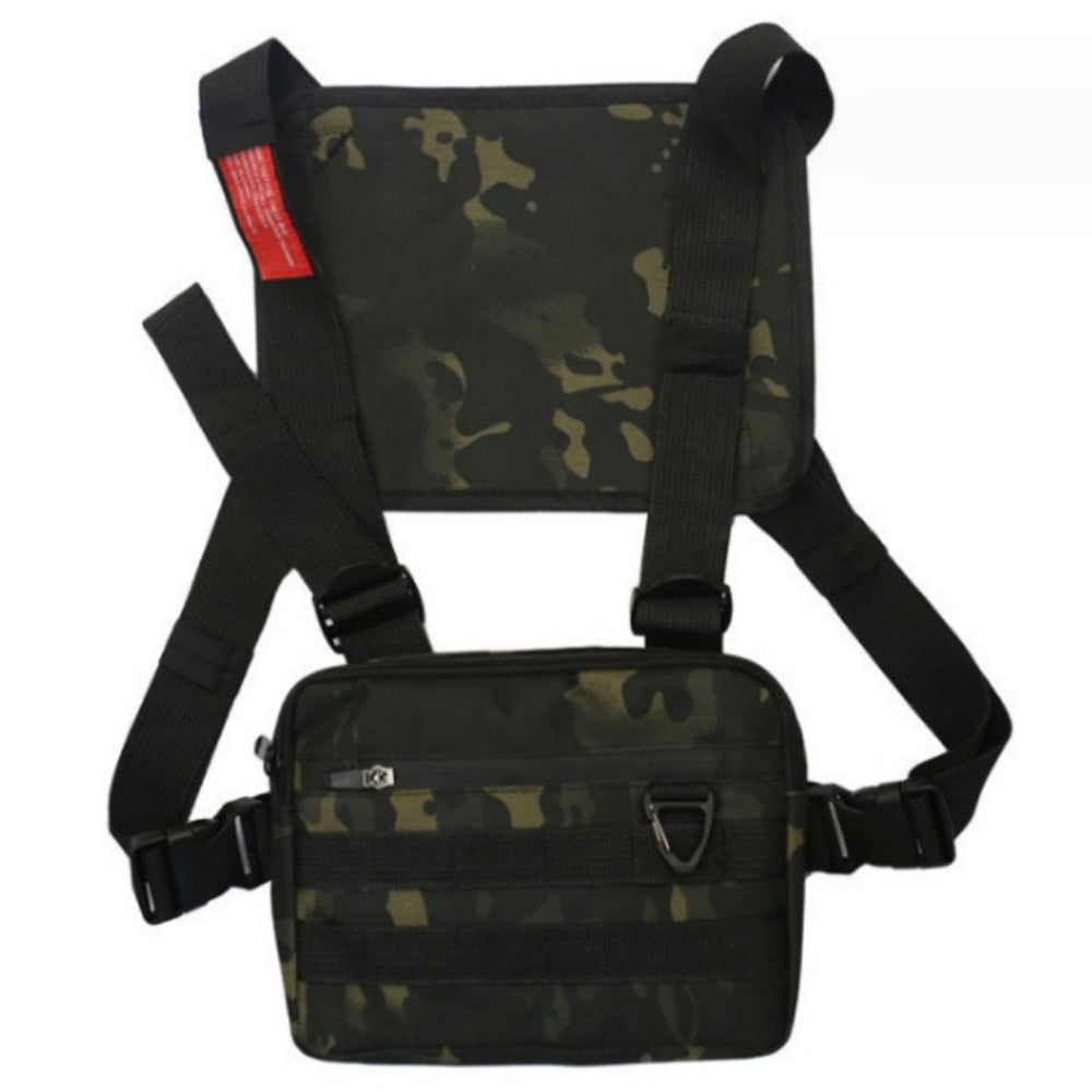 YA0274 Men Outdoor Tactical Vest Waterproof Oxford Cloth Military Chest Bag YA0274 Men Outdoor Tactical Vest Waterproof Oxford Cloth Military Chest Bag